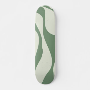 Ebb and Flow 4 in Green  Skateboard