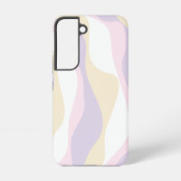 Ebb and Flow 4 - Pastel Pink, Yellow and Purple