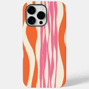 Ebb and Flow - Pink, Orange, and Cream  Case-Mate iPhone 14 Pro Max Case