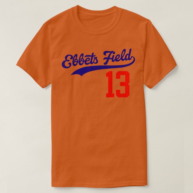 Ebbets Field Defunct Baseball Stadium Est 1913 T-Shirt (Design Front)