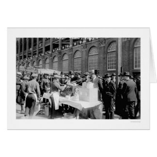 Ebbets Field Hot Dog Stand Baseball 1920