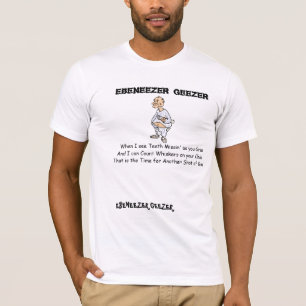 Ebeneezer Geezer has created a poem for his wife. T-Shirt