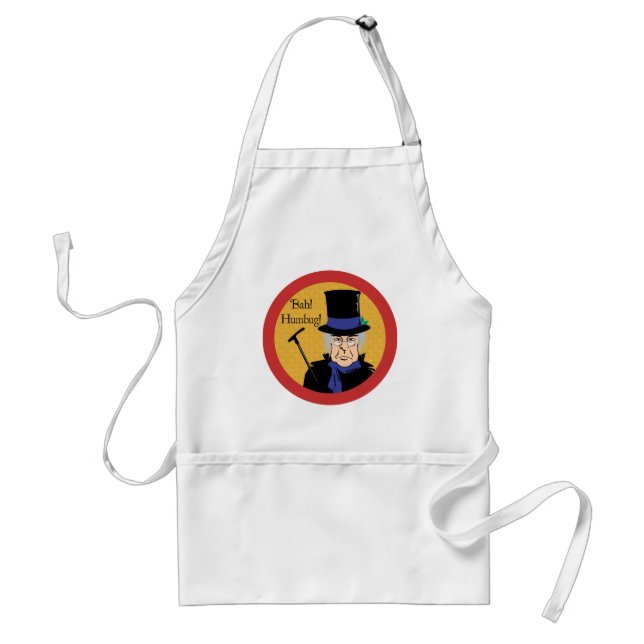 Ebenezer Scrooge Bah! Humbug! Standard Apron (Front)