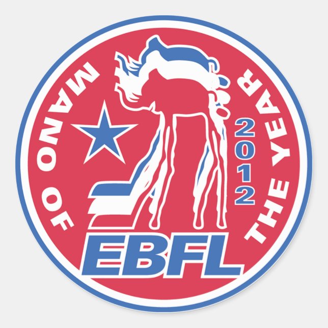 EBFL MANO CLASSIC ROUND STICKER (Front)
