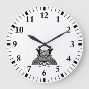 Ebira helmet large clock