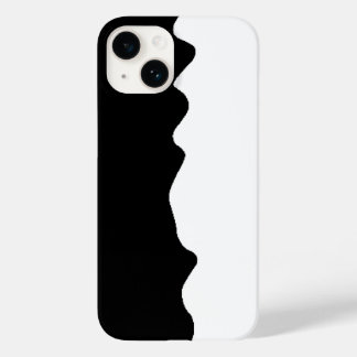 EBlack and White Case-Mate iPhone 14 Case