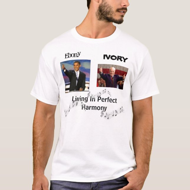 Ebony and Ivory T-Shirt (Front)