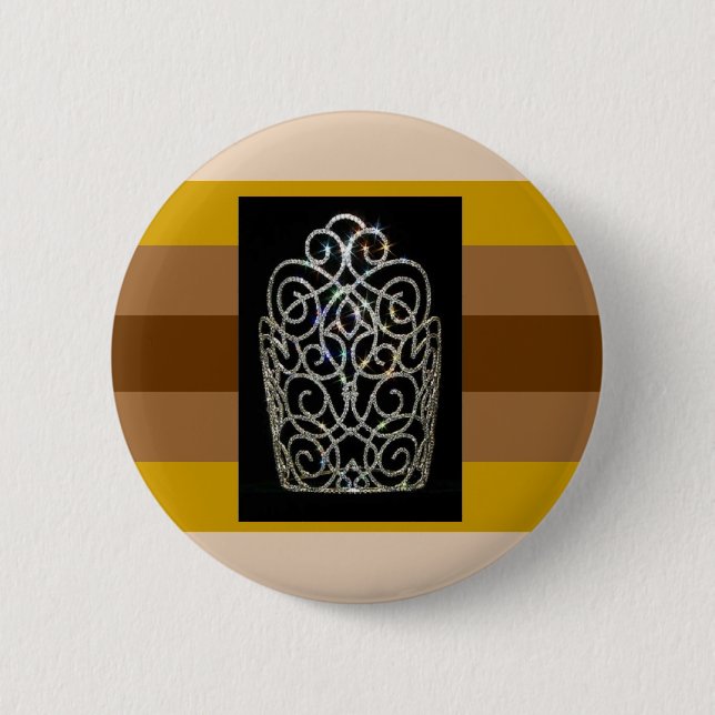 Ebony Diva Pride 6 Cm Round Badge (Front)
