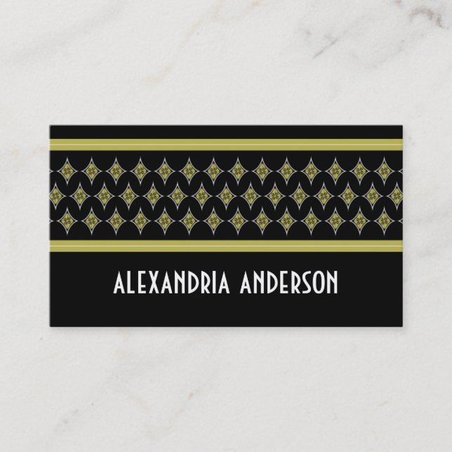 Ebony Divine Diamonds Business Cards (Front)