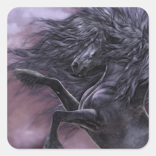 Ebony Fire Stickers (Front)