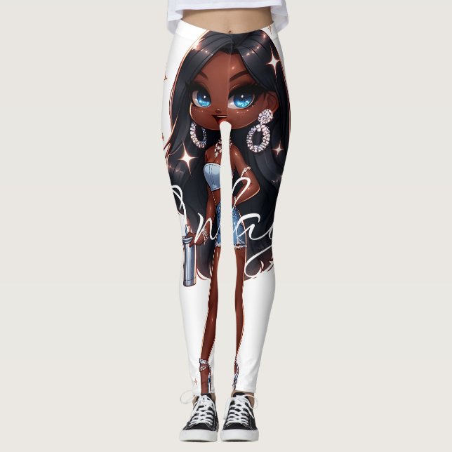Ebony Jean Diva Leggings (Front)