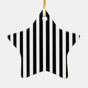 Ebony Snow Ceramic Tree Decoration