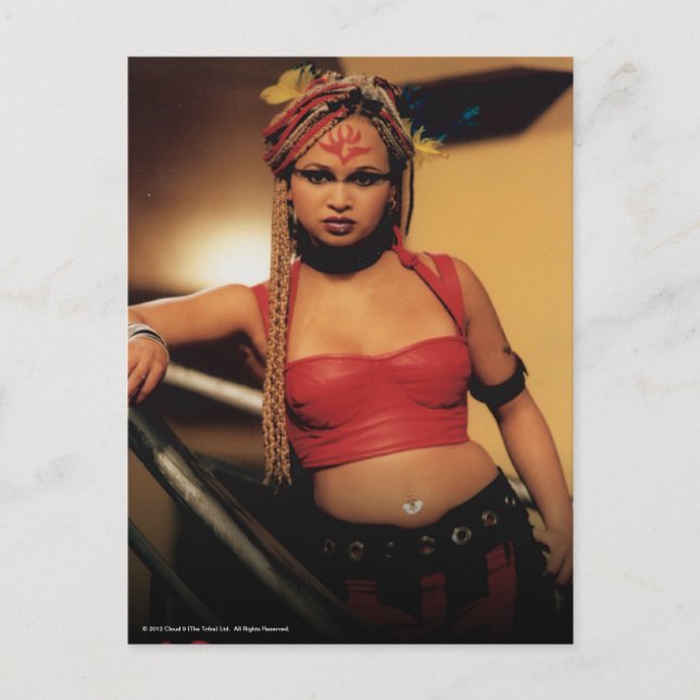 Ebony The Tribe Postcard (Front)