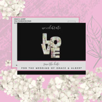  Ebony Vanilla Strawberry Hydrangeas Save the Date