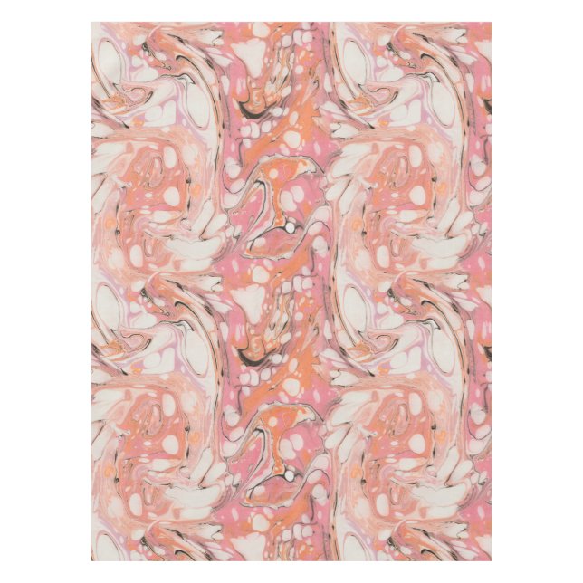 Ebru (Water Marble) Tablecloth (Front)