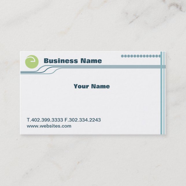 eBusiness Business Card (Front)