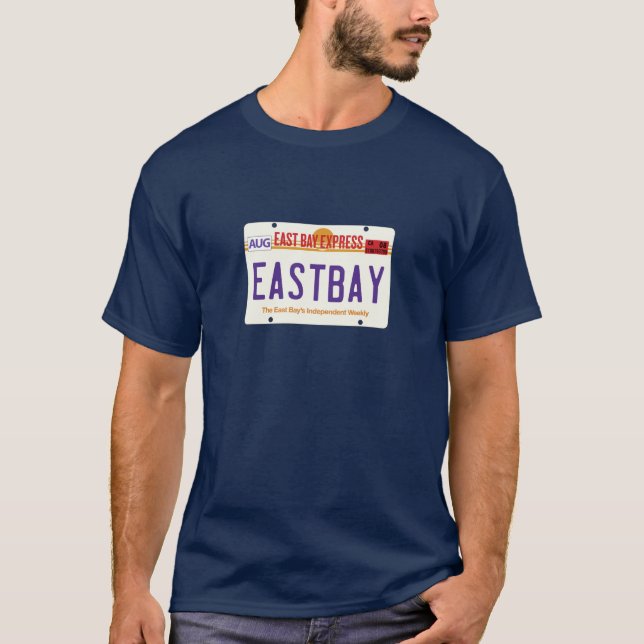 EBX License Plate T-Shirt (Front)