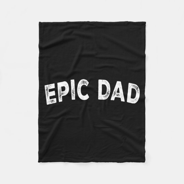 Ec Dad  Fleece Blanket (Front)