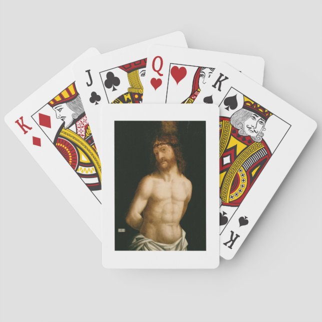 Ecce Homo, 1474 (panel) Playing Cards (Back)