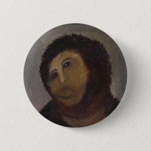 Ecce Homo 6 Cm Round Badge