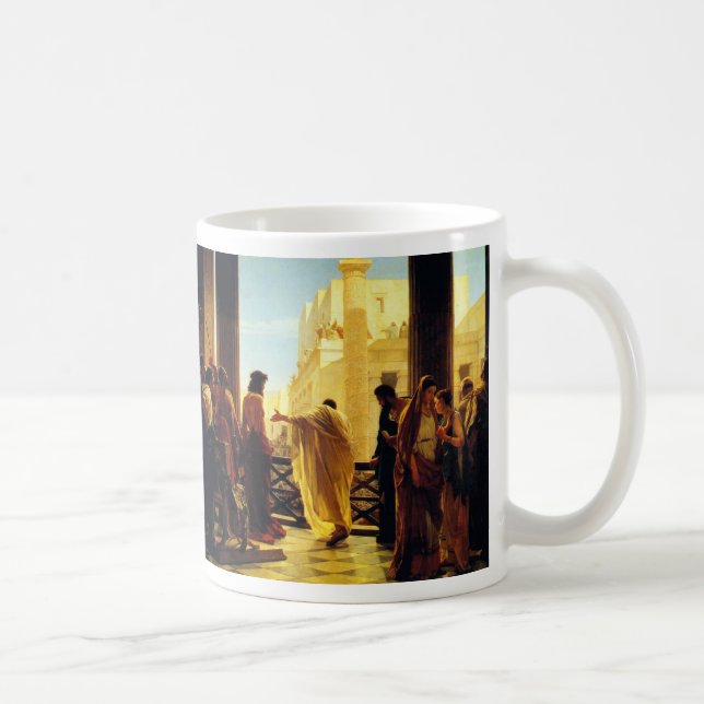 Ecce Homo - Antonio Ciseri Coffee Mug (Right)