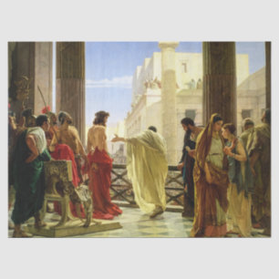 Ecce Homo by Antonio Ciseri Tissue Paper