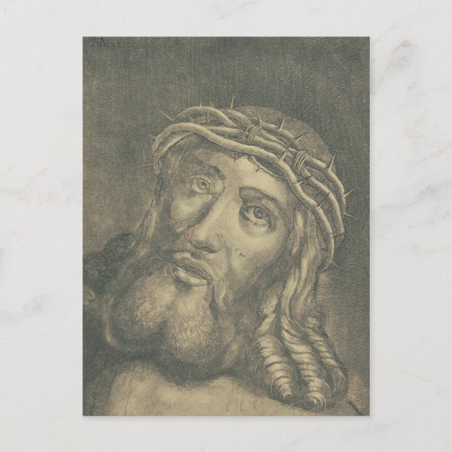 Ecce homo Holy Face of Jesus Postcard (Front)