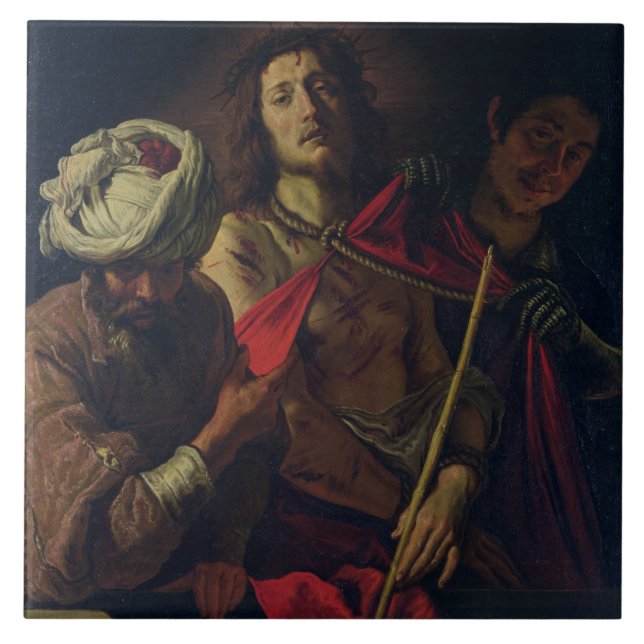 Ecce Homo (oil on canvas) Tile (Front)