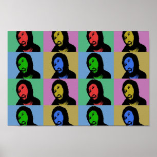Ecce homo pop art poster