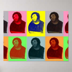 Ecce Homo - Pop Art Style Poster