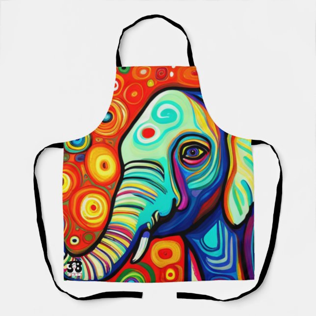 Eccentric Elephant Apron (Front)