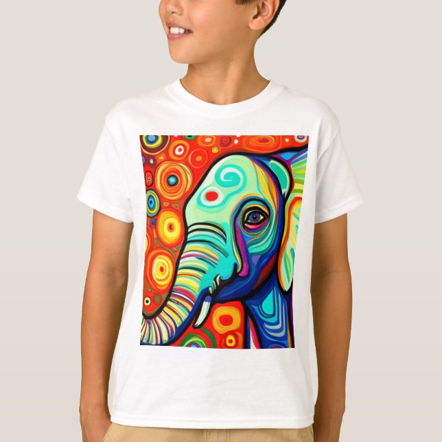 Eccentric Elephant T-Shirt (Front)