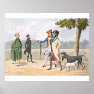 Eccentricity, plate 11 from 'The Necessary Qualifi Poster