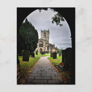 ecclesfield church postcard
