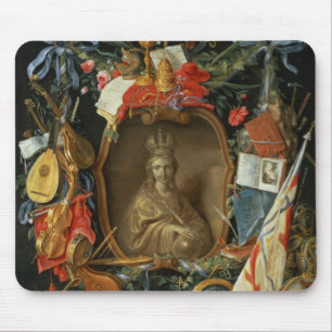 Ecclesia Surrounded by Symbols of Vanity Mouse Pad