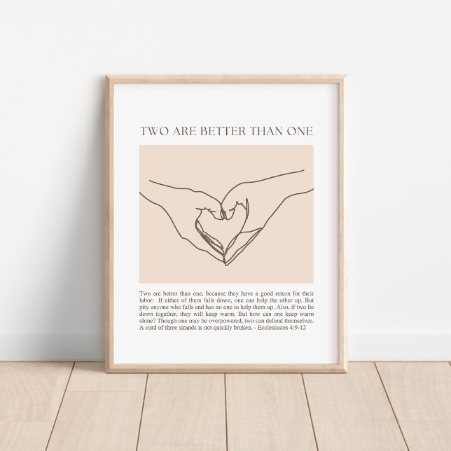 Ecclesiastes 4:9-12 poster (Creator Uploaded)