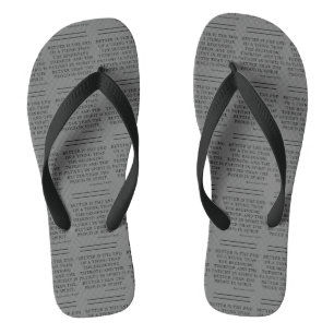 Ecclesiastes 7:8 Bible Verse G/B All-Over Unisex Jandals