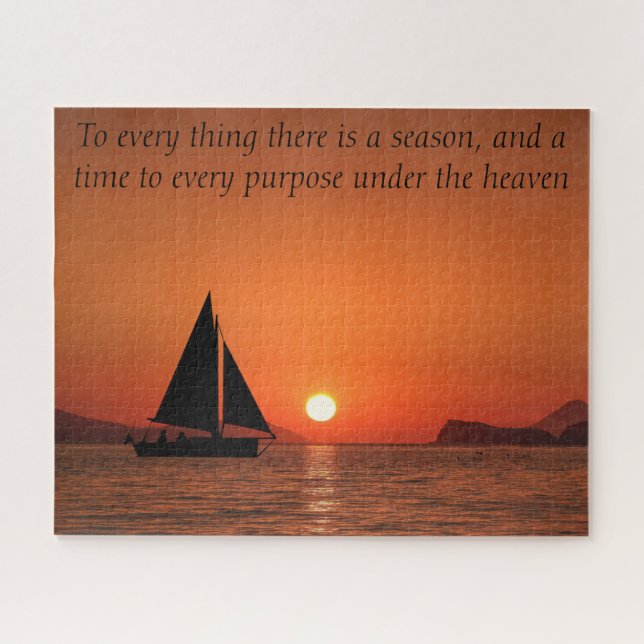 Ecclesiastes Jigsaw Puzzle (Horizontal)