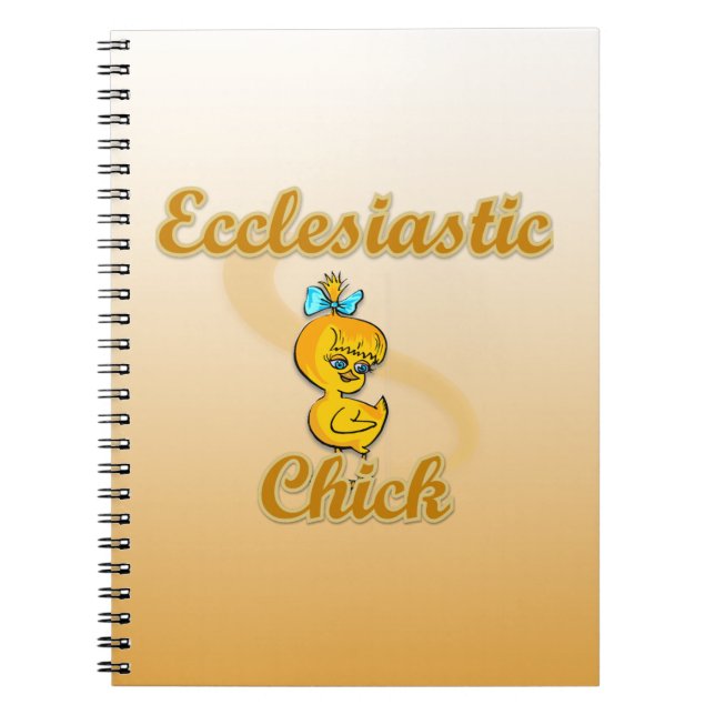 Ecclesiastic Chick Notebook (Front)