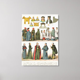Ecclesiastical Dress Canvas Print