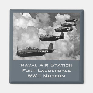 Echelon of Aeroplanes Magnet