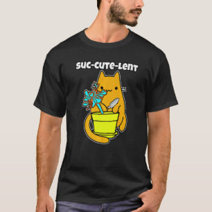 Echeveria Cat So Cute Succulent Garden Succute T-Shirt