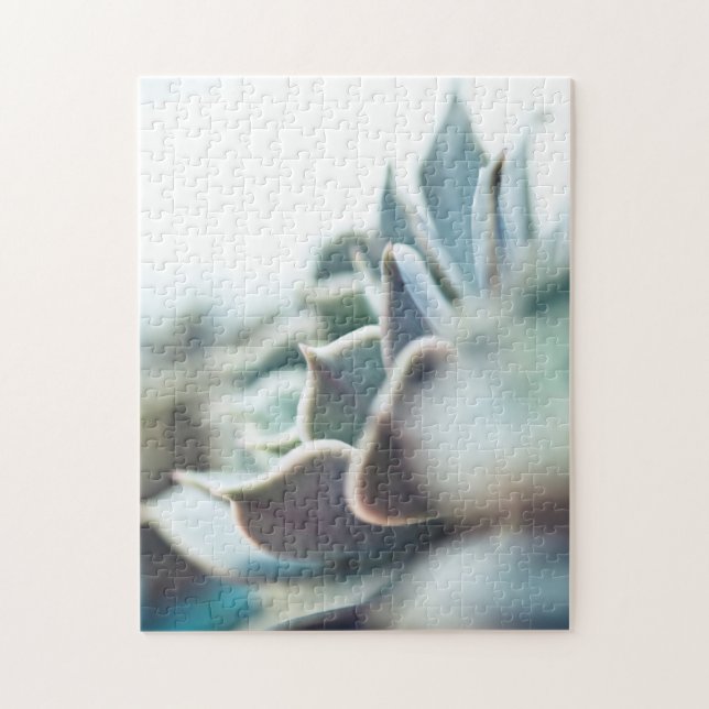 Echeveria succulent jigsaw puzzle (Vertical)