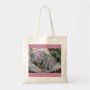 Echeveria Succulent Tote Bag