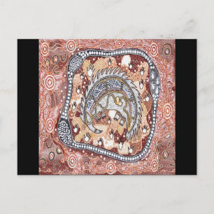 Echidna Dreaming Postcard