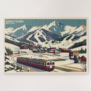 Echigo Yuzawa 越後湯沢 Niigata 新潟 - Jigsaw Puzzle 1014
