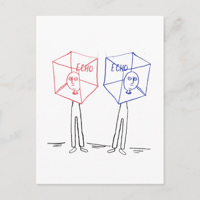 Echo Chamber Postcard (Front)