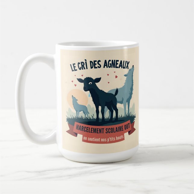 Écho Contre l’Oppression - Badge #BalanceTonTyra Coffee Mug (Left)