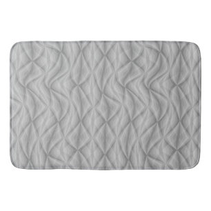 Echo Curves - Wavy Geometric Bath Mat