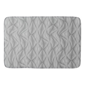Echo Curves - Wavy Geometric Bath Mat